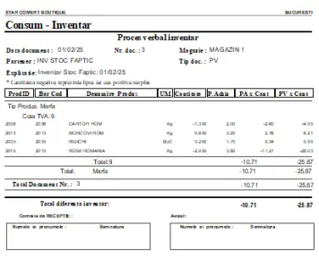 Procedura realizare INVENTAR - imagine 2