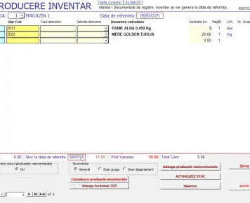 Procedura realizare INVENTAR - imagine 3