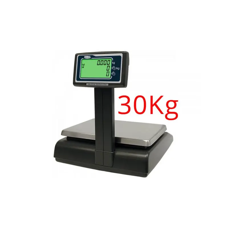 Cântar comercial Dibal G325 15/30 kg cu braț . Metrologie - 12 luni
