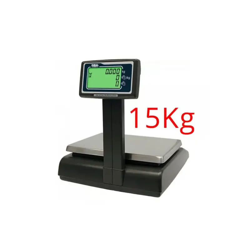 Cântar comercial Dibal G325 6/15 kg cu braț . Metrologie - 12 luni
