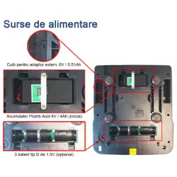 Cântar comercial CAS PRII 15CP cu braț, Metrologie 12 luni - imagine 3