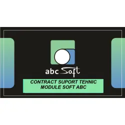 Contract de Suport Tehnic Module Soft ABC - 1 an